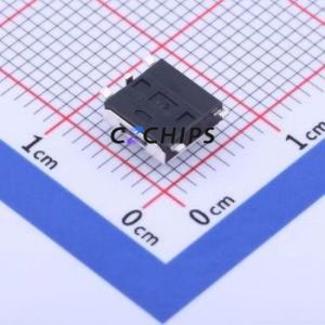 GT-TC090A-H031-L5-BR Tactile <b>Switch</b> SMD-5P,6.2x6.2mm <b>Switch</b> Single Pole Single Throw Round Button 1.6N Vertical Mount - Product Image 2