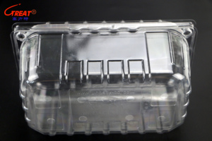 Pet vỏ Ngao dâu tây, nho, mâm xôi tùy chỉnh trái cây hộp nhựa - Product Image 3