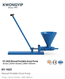 Pompe à coulis manuelle haute pression 16 bars 2 m³/h, transport vertical 10 m, équipement de injection chimique haute efficacité 1 - Product Image 1