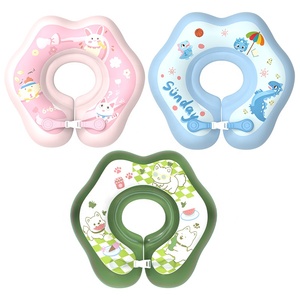 Flotador de Piscina Inflable para Bebés con Forma de Dinosaurio, Anillo de Natación para Bebés, Juguetes para Bañera, Anillos de Natación para Bebés con Doble Cámara de Aire, Flotador Inflable para Niños Pequeños - Product Image 1
