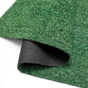 Alfombra de césped sintético grueso realista para jardín interior, 10mm, ecológica para fiestas de boda, baloncesto, césped sintético para interiores - Product Image 6