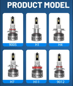 Hochleistungs-T1 9000 <span class=keywords><strong>Lumen</strong></span> 90 Watt <span class=keywords><strong>LED</strong></span>-Scheinwerferbirne Canbus H7 <span class=keywords><strong>LED</strong></span> H11 H1 H4 HB3 9005 HB4 9006 9012 - Product Image 2