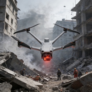 โดรน Matrice 4D 4TD สำหรับผู้เริ่มต้น ความแม่นยำสูง สำหรับการทำแผนที่ ความปลอดภัยสาธารณะ ส่งภาพผ่าน GPS กล้อง 4K พับเก็บได้ พร้อมรีโมทคอนโทรล - Product Image 3