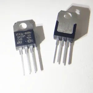 Transistor ST Nuevo y Original, Tipo Through Hole TO220, BTA16-800B, BTA16-800BR, BTA16-800BW - Product Image 1