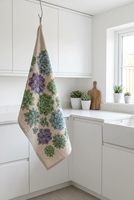 Serviettes de cuisine 100% coton, imprimé cactus du désert, style bohème, sud-ouest, 40x60cm
