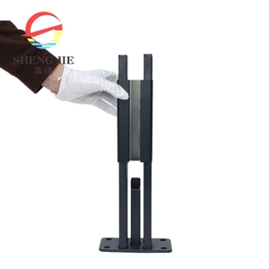 <span class=keywords><strong>Poteau</strong></span> de clôture carré en <span class=keywords><strong>béton</strong></span> disponible en plusieurs couleurs, latte de clôture en alliage d'aluminium, <span class=keywords><strong>poteau</strong></span> métallique avec accessoires - Product Image 3