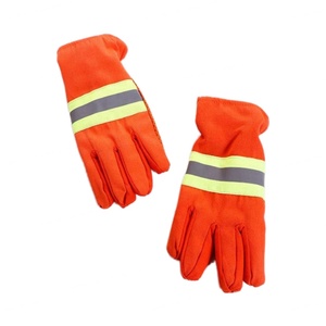 Guantes de Seguridad Personalizables al por Mayor Directo de Fábrica, Guantes de Rescate de Algodón Naranja para Bomberos, Resistentes al Fuego y al Calor - Product Image 6