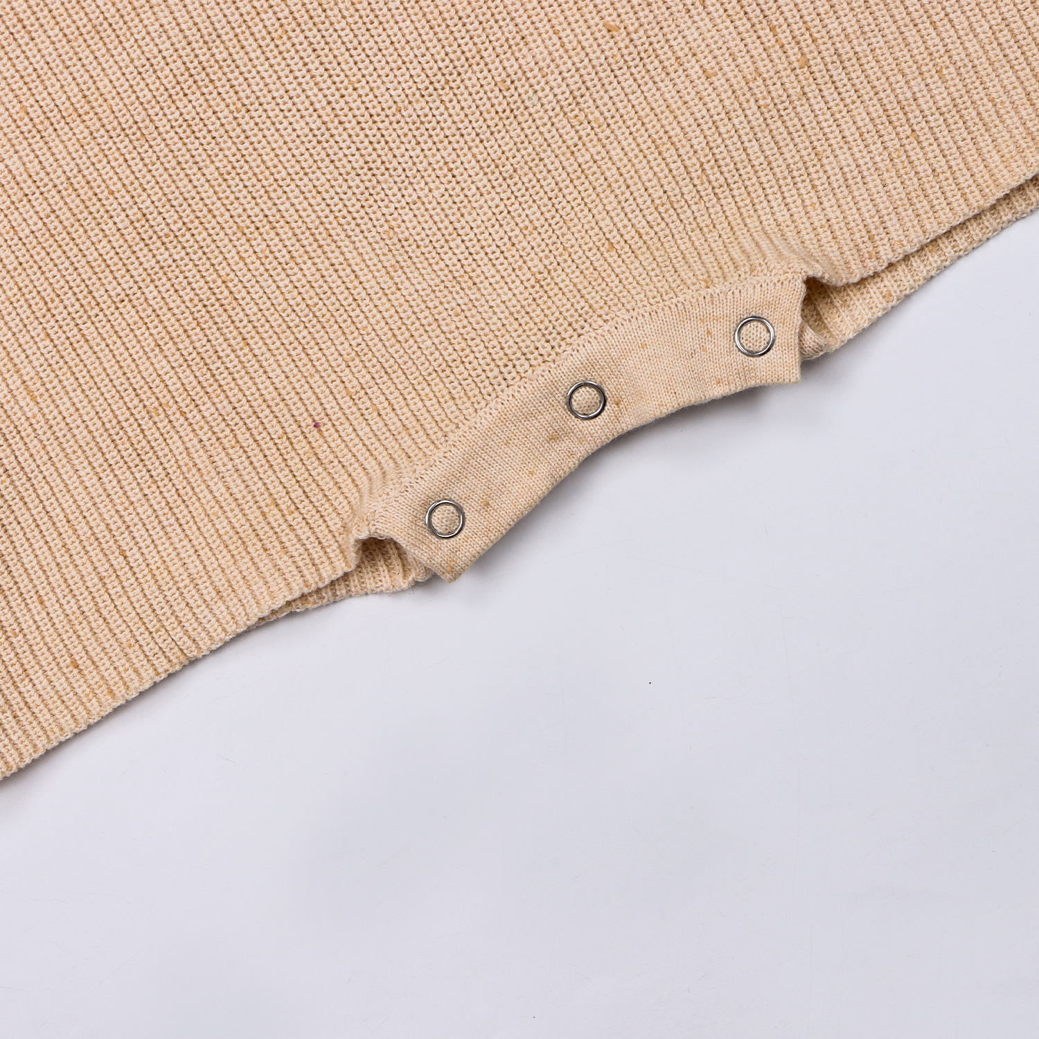 knitted summer romper frill