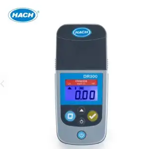 HACH DR300แบบพกพา Colorimeter คลอรีนที่เหลือ,คลอรีนรวม,ไดออกไซด์เครื่องตรวจจับคุณภาพน้ำ