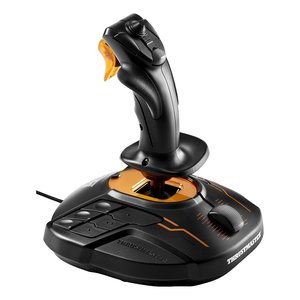 Joystick Simulador de Vuelo T 16000M FCS, Negro y Naranja 2960773 - Product Image 2