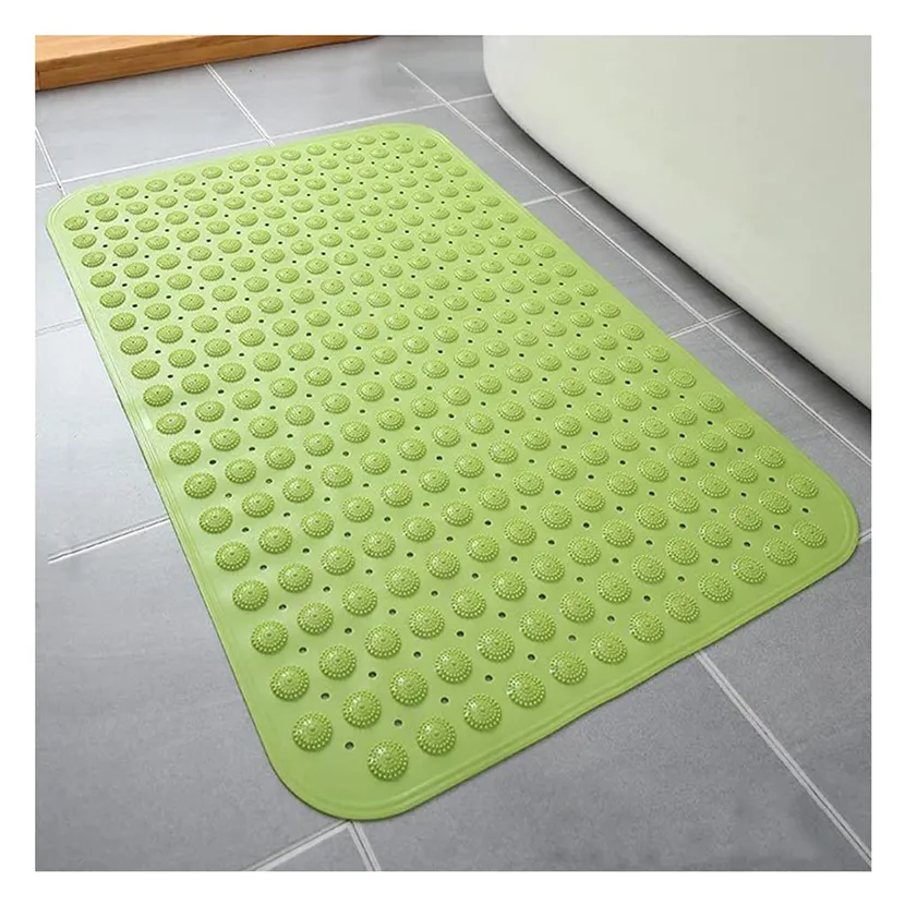 Eco-friendly Hotel Bathroom Massage Non Slip Csuszasgatlo Alatet Best Non Skid Tub PVC Shower Safety Bath Mat for Elderly