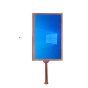 Pantalla de <span class=keywords><strong>casino</strong></span>, mesa de Baccarat ultrafina, monitor de <span class=keywords><strong>casino</strong></span> de doble cara con tira de luz de colores y 2 mini pantallas - Product Image 3