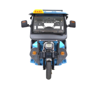 Triciclo Eléctrico de Alta Calidad de China, Tipo Carrocería Abierta para 7 Pasajeros, Inspirado en el Diseño Indio