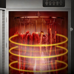 Smoker Food <b>Dehydrator</b> for Sausages Meat Stainless Steel Double-Layer Dryer Home Commercial Multifunctional Drying Commercial-Gr - Product Image 3