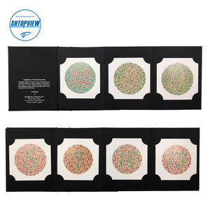 Best Selling TPV-301 Óptica Instrumento 38 Placa Optometria Cor Visão para Test Book - Product Image 6