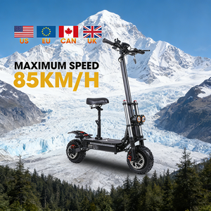 Scooter Eléctrico Plegable Portátil de 3000W*2, 60V, 26AH, Llantas Sólidas de 11'', Aleación de Aluminio, <span class=keywords><strong>75</strong></span> km/h, Motor Dual, para Adultos, Disponible en Almacén Local en EE. UU. - Product Image 1