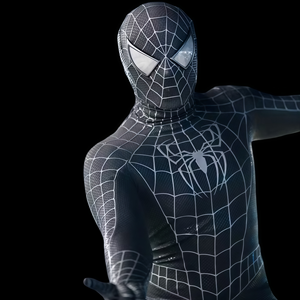 Costume Personalizzato <span class=keywords><strong>di</strong></span> <span class=keywords><strong>Spider</strong></span>-<span class=keywords><strong>Man</strong></span> Nero con Effetti Cinematografici - Product Image 5