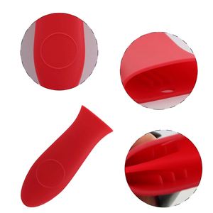 High-<b>Temperature</b> Resistant Thickened Silicone Pot Handle <b>Cover</b> for Cast Iron Pots and Frying Pans Non-Slip and Anti-Scalding - Product Image 5