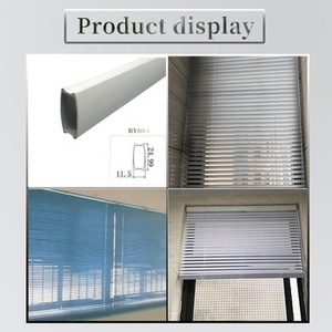 BY004 prix d'usine extrusion usine extrusion de haute qualité en alliage d'aluminium stores électriques intelligents tringle à rideau - Product Image 4