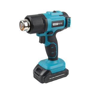 Pistolet à air chaud sans fil 20V sur batterie, outil de soudage multi-températures avec buse réglable - Product Image 1