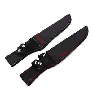 Hongrui نمط جديد حجم مخصص الصيد البقاء على قيد الحياة سكين حار بيع مع مقبض الخشب والتخييم OEM المدعومة - Product Image 6