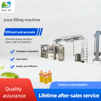 Machine de remplissage automatique de boissons, système d'embouteillage de jus, équipement de remplissage de boissons au thé, ligne de production de boissons