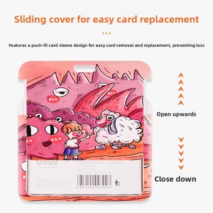 Porta Badge con Cordino per Infermieri Uhoo, Modello 6056 in Plastica ABS, Colore e Logo Personalizzabili, Design Professionale - Product Image 3