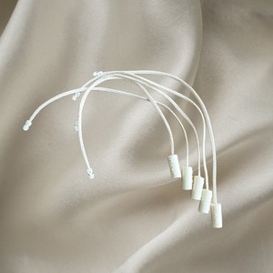 Corps en céramique de luxe avec cordon en coton, porcelaine de qualité dentaire supérieure pour la personnalisation de marques de mode haut de gamme et d'articles en cuir - Product Image 3