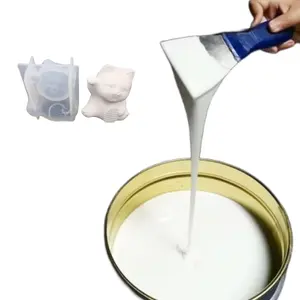 Novos produtos em alta 2024 China Fornecedor RTV Borracha de silicone para artes Molde de fundição de gesso Molde de silicone de borracha de gesso