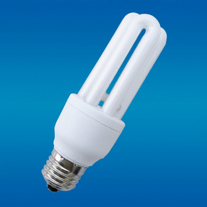 CFL Bulb E27 3U Shape 6000K Daylight Alert 80lm/W 6000 Hours CRI 80 AC 220V 2-Year Warranty Plastic Switch - Product Image 1