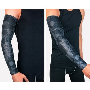 ข้อศอกรั้งสนับสนุนการบีบอัดแขนยามป้องกันกีฬายืดหยุ่นแขน - Product Image 2