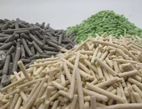 Litière pour chat en tofu, directement de l'usine, à base de plantes, agglomérante, avec emballage personnalisé, litière pour chat en tofu de qualité supérieure, respectueuse de l'environnement