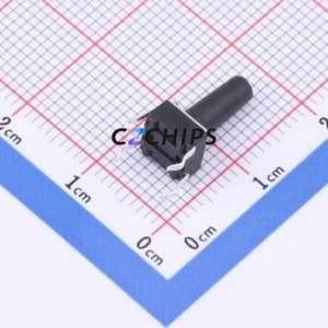TSD001A12526A Tactile Switch Through hole Component (THT)-4P,6x6mm Switch Round Button 2.6N Through Hole 6mm - Product Image 2