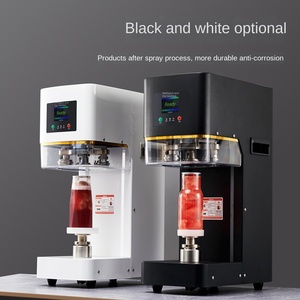 Thương mại tự động điện con dấu nhiệt máy đóng nắp Pet 250ml 330ml 500ml lon niêm phong máy cho trà sữa nước giải khát uống - Product Image 2