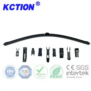 2024 Kction gran oferta limpiaparabrisas Universal 12 adaptadores aptos para accesorios de coche 99% limpiaparabrisas multifunción de coche