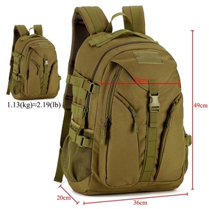 Sac à dos de trekking imperméable de 40 L, compartiment pour ordinateur portable de 14 pouces, cadre interne durable pour les voyages en plein air, l'escalade et la randonnée - Product Image 5