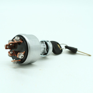 สวิตช์จุดระเบิดรถขุดฮิตาชิ EX200-1 แบบกำหนดเองสำหรับอุปกรณ์หนัก สีเงิน - Product Image 2