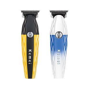 Tondeuse à cheveux <span class=keywords><strong>électrique</strong></span> professionnelle Kemei KM-1690A à lames zéro espacement pour hommes, rechargeable, pour finitions de coupe - Product Image 1