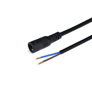 DC5521メスオスプラグジャックケーブルコネクタ防水ロックバックル電源アダプタDC12V 5.5 x 2.1mm DC電源ピグテールケーブル - Product Image 3