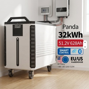 Batería de Litio para Almacenamiento de Energía Doméstica de Alta Seguridad, 32kwh, 48kwh, 628ah, 942ah, Estilo Nórdico Danés, para Europa, DDP - Product Image 1