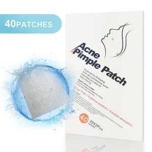 Patch hydrogilide pour acné, étiquette privée, 100 pièces, traitement contre l'acné