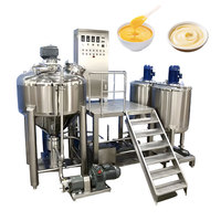 Machine à émulsifier la mayonnaise, machine à émulsifier sous vide commerciale, mélangeur émulsifiant sous vide
