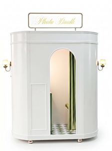Cabina de Fotos Vintage de Lujo 2026, Kiosco Retro para Bodas, Cabina de Fotos Instantánea Portátil con Cámara DSLR para Eventos y Fiestas - Product Image 3