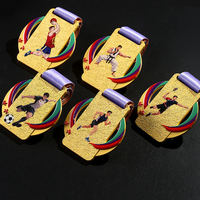 Conception gratuite Logo Sports personnalisés Marathon Running Soccer Football Basketball Médaille 3D