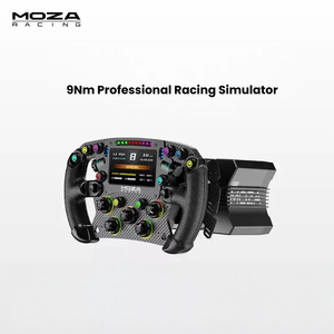 ฐานล้อจำลองการแข่ง V3 R9สำหรับพีซีเกมแข่งรถพร้อมฟีดแบค F1 ETS2 Forza <span class=keywords><strong>HORIZON</strong></span> 5 - Product Image 1