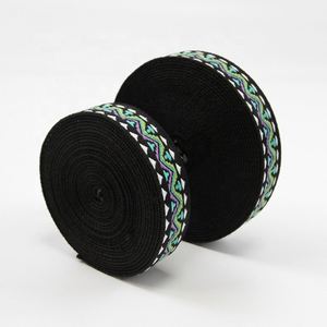 Hot Sell Custom Pattern Jacquard <b>Webbing</b> Straps Polyester Nylon Tape Ribbon for Bag Backpack Shoulder Strap - Product Image 5