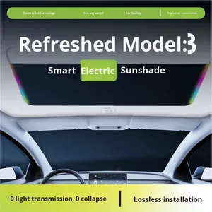 NEW Tesla Model 3 Highland Glass Roof Sun Shade Sunroof Blind Sunshade