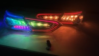 Feux arrière LED RGB de rechange, compatibles avec Camry 2021-2023 et modèles suivants, avec clignotants séquentiels animés