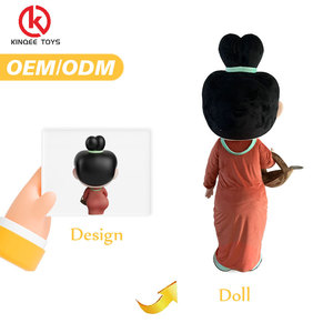 Kinqee Girl Cosplay disfraz de Mascota de dibujos animados para minorías étnicas película personaje Anime actuación disfraz - Product Image 3