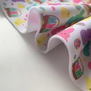 Tissu en néoprène imprimé personnalisé, impression numérique, <span class=keywords><strong>pas</strong></span> de quantité minimale de commande, tissu de plongée Super technique pour l'artisanat des arcs - Product Image 4